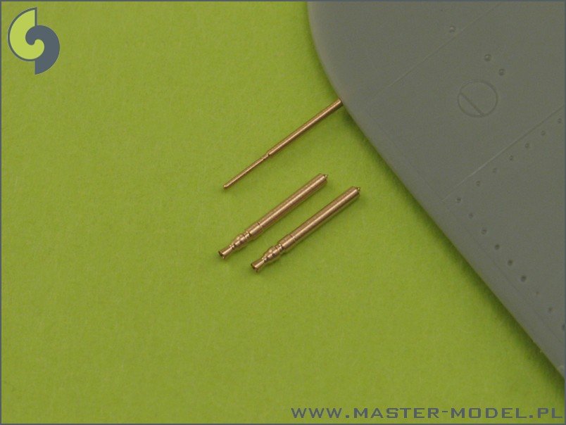 Master AM-72-010 Bf 109 F, G1 - G4 armament set (MG 17 tips) &amp;amp; Pitot Tube – image 2