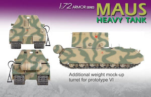 Dragon 7255 German Heavy Tank Maus 1/72 – image 2