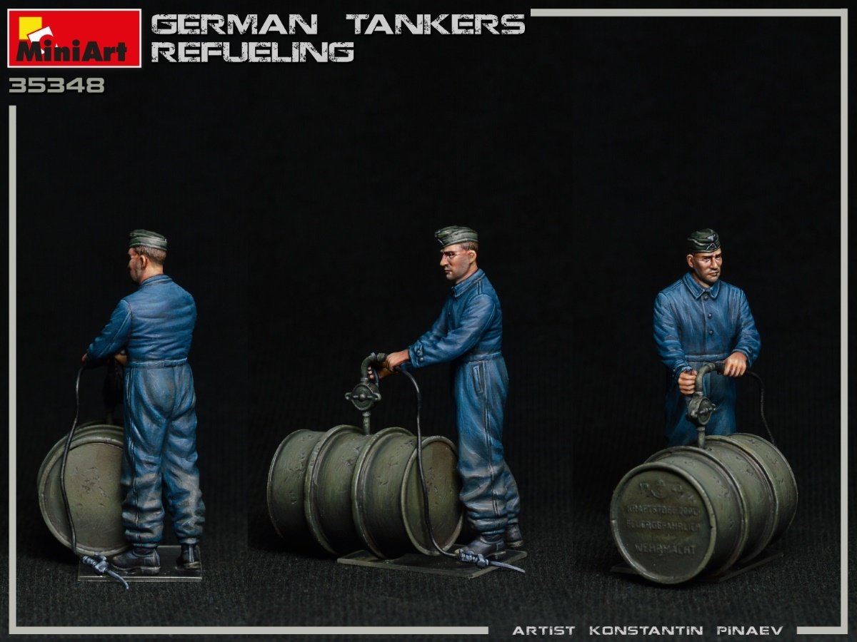 MiniArt 35348 German Tankers Refueling 1/35 – Bild 3