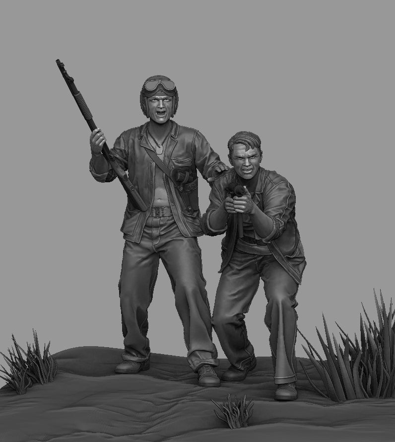 Panzer Art FI35-207 USMC tanker close combat set 1/35 – image 2