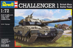 Revell 03183 British Challenger I MBT 1/72