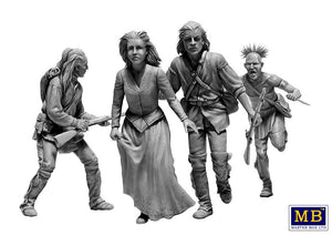 Master Box 35234 The Mohicans. Indian Wars Series, the 18th century. Kit No. 6 1/35 – obrázek 4