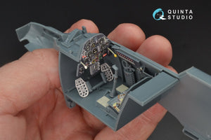 Quinta Studio QD32049 Bf 109E-4 3D-Printed &amp;amp; colored Interior on decal paper (for Eduard kit) 1/32 – Bild 7