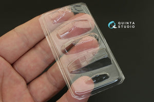 Quinta Studio QC72001 Pe-2 vacuformed clear canopy (for 7283 Zvezda kit) 1/72 – Bild 5