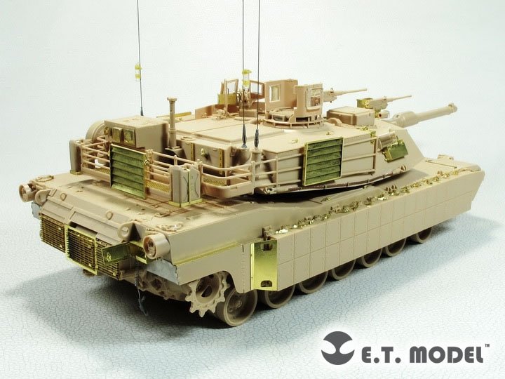 ET Model E35-284 USMC M1A1 AIM MBT/USARMY M1A1 Tusk MBT (For Meng TS-032) 1/35 – obrázek 3