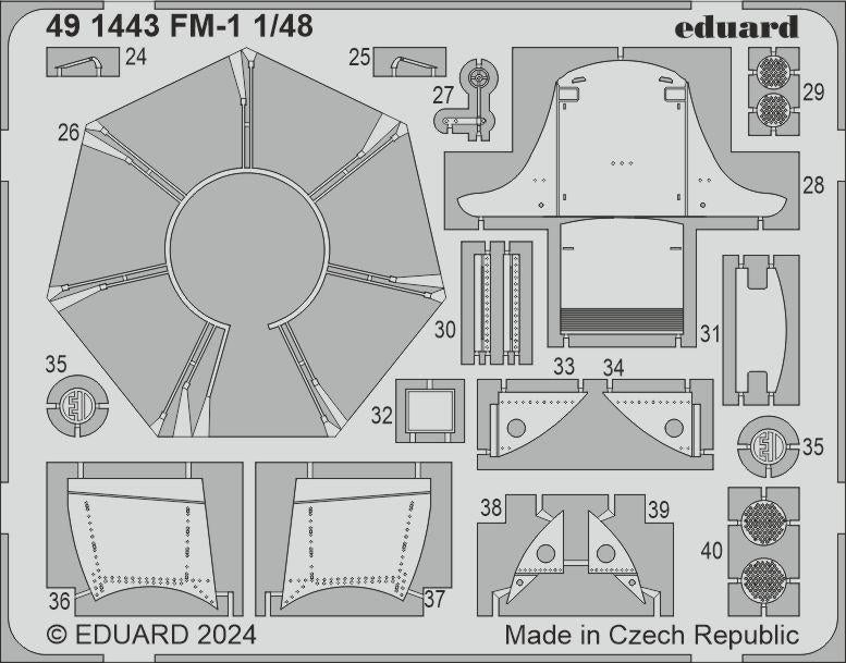 Eduard BIG49416 FM-1 TAMIYA 1/48 – image 3