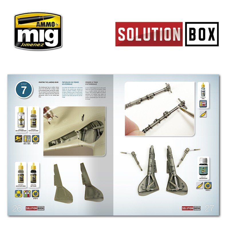 AMMO of Mig Jimenez 6502 WWII LUFTWAFFE LATE FIGHTERS SOLUTION BOOK (Multilingual) – immagine 2