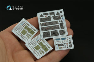 Quinta Studio QD48354 Mi-17 (Mi-8MT Export version) 3D-Printed &amp;amp; colored Interior on decal paper (Zvezda) 1/48 – Bild 4