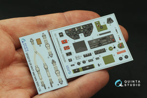 Quinta Studio QD32223 P-40M 3D-Printed colored Interior on decal paper (Hasegawa) 1/32 – image 3