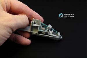 Intérieur imprimé en 3D et coloré sur papier décalcomanie Quinta Studio QD72018 Mi-24P (pour kit Zvezda) 1/72 – image 6