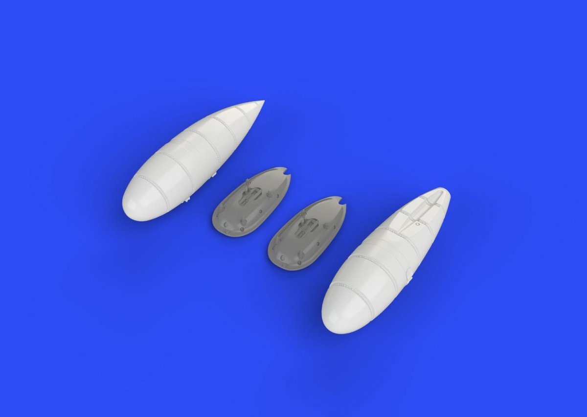 Eduard 648265 Bf 109G external fuel tanks EDUARD 1/48 – obrázek 7