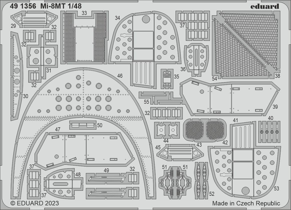 Eduard 491356 Mi-8MT TRUMPETER 1/48 – imagen 2