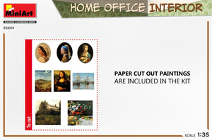 MiniArt 35644 HOME OFFICE INTERIOR 1/35 – imagen 3