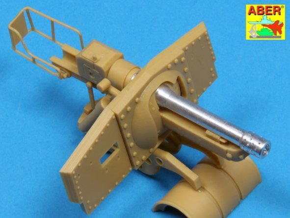 Aber 35L-139 Barrel for hungarian 40/43M Zrinyi 105mm assault gun Bronco 1/35 – image 4
