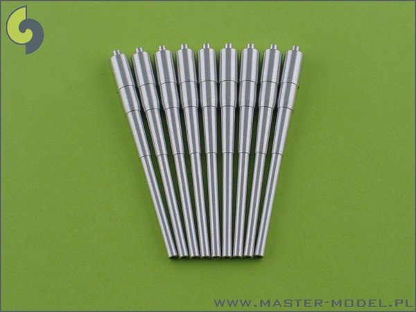Master SM-350-016 USN 16in/45 (40.6 cm) Mark 6 barrels - without blastbags (9pcs)