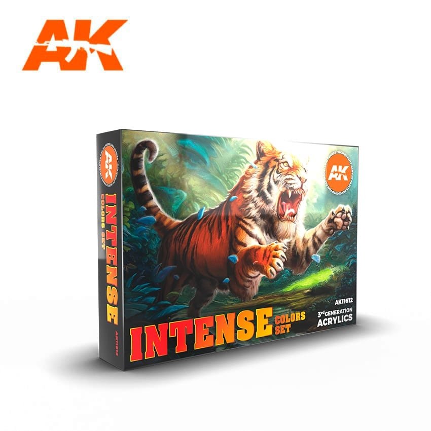 AK Interactive AK11612 3G ENSEMBLE DE COULEURS INTENSES