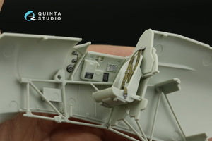 Quinta Studio QD32139 Hawker Hurricane Mk.IIb 3D-Printed &amp;amp; colored Interior on decal paper (Revell) 1/32 – Bild 6