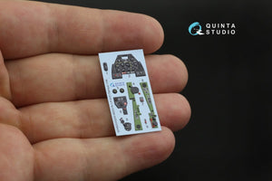 Quinta Studio QDS-48253 P-51D 3D-Printed &amp;amp; colored Interior on decal paper (Tamiya) (small version) 1/48 – obrázek 7