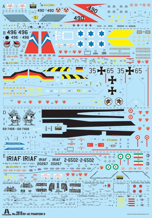 Italeri 2818 RF-4E Phantom II 1/48 – immagine 3