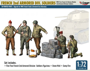 Mirage Hobby 720013 Soldats de la 2e Division Blindée française (Seconde Guerre mondiale) - Figurines au 1/72 – image 2