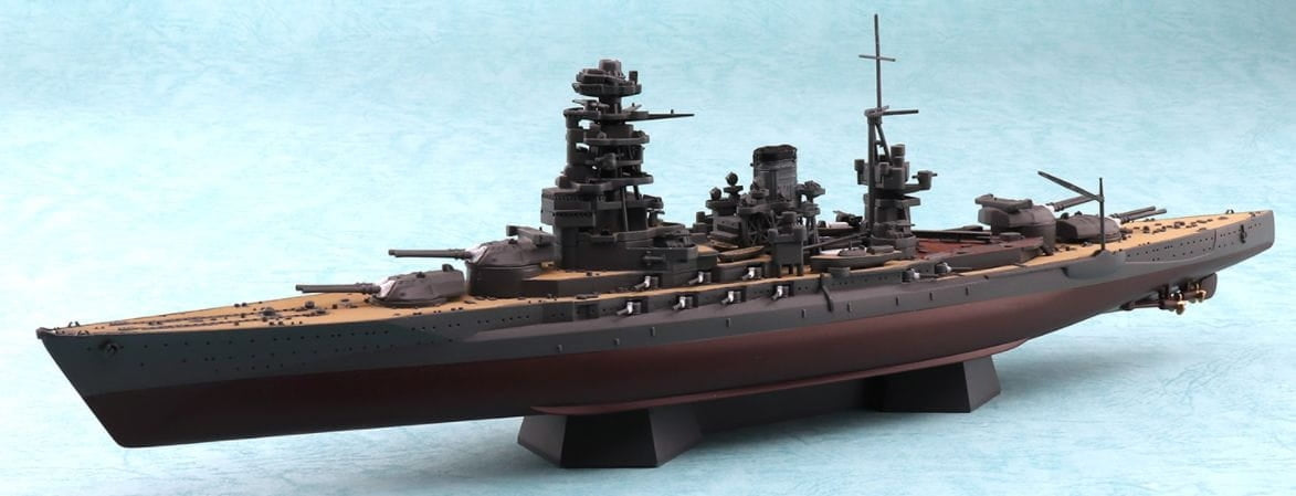 Aoshima 05980 Full Hull Series IJN Battleship Mutsu 1942 1/700 – image 2