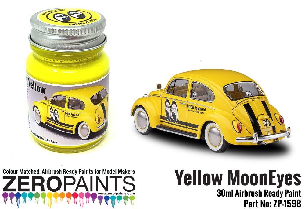 Peinture jaune Mooneyes (Lune) Zero Paints ZP-1598, 30 ml
