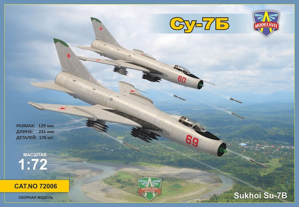 Modelsvit 72006 Sukhoi Su-7B 1/72