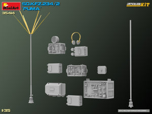 MiniArt 35414 Sd.Kfz. 234/2 PUMA. INTERIOR KIT 1/35 – image 28