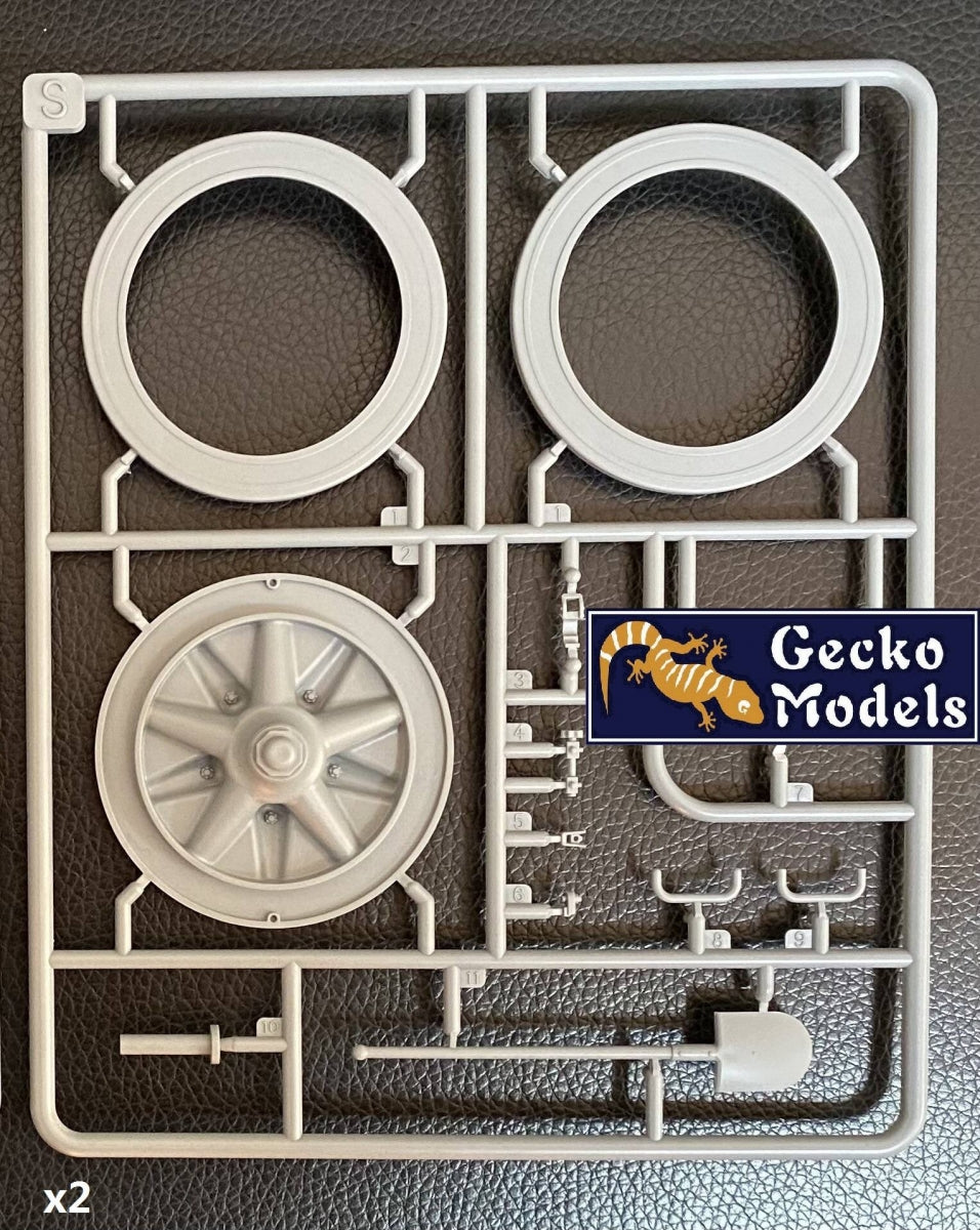 Gecko Models 16GM0012 German 7.5 cm Pak 40 Anti-Tank Gun Early Prod. 1/16 – image 12