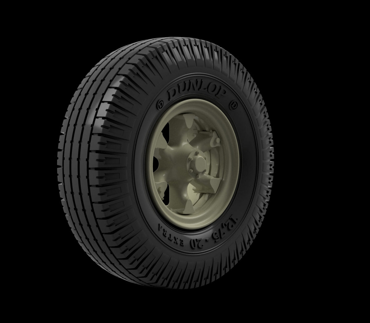 Panzer Art RE35-802 Vomag 8LR 9t truck Road wheels (Dunlop) 1/35 – obrázek 3