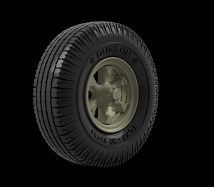 Panzer Art RE35-802 Vomag 8LR 9t truck Road wheels (Dunlop) 1/35 – obrázek 3