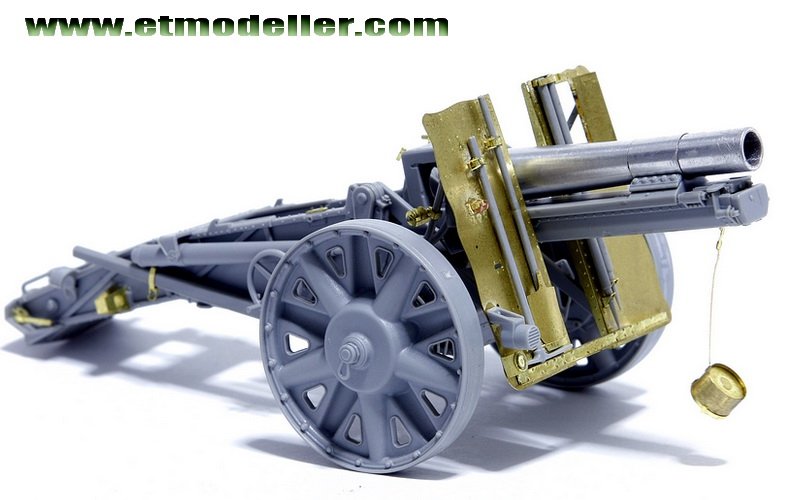 ET Model E35-016 WWII German 15cm sIG33 Infantry Gun (For DRAGON 6259/6473) (1/35) – image 2