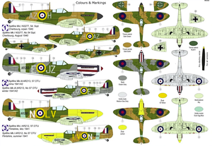 Kovozavody Prostejov KPM0276 Spitfire Mk.Ia &amp;quot;Special Markings&amp;quot; 1/72 – image 2