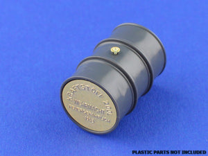 Aber 35A114 German WWII 200ltr. fuel drum covers 1/35 – Bild 3