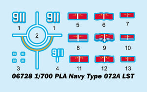 Trumpeter 06728 PLA Navy Type 072A LST 1/700 – Bild 4