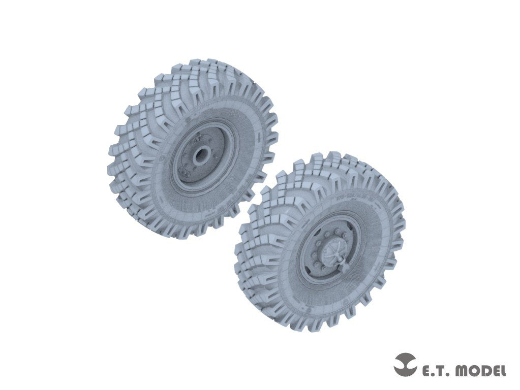 ET Model P35-116 Russian URAL-4320 Truck Weighted Road Wheels(3D Printed) For TRUMPETER Kit 1/35 – obrázek 4
