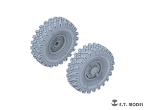 ET Model P35-116 Russian URAL-4320 Truck Weighted Road Wheels(3D Printed) For TRUMPETER Kit 1/35 – obrázek 4