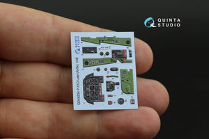 Quinta Studio QD48254 P-51D Late 3D-Printed &amp;amp; colored Interior on decal paper (Airfix) 1/48 – Bild 9