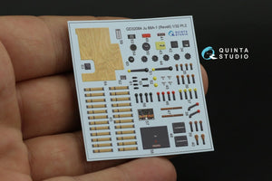 Quinta Studio QD32084 Ju 88A-1 3D-Printed &amp;amp; colored Interior on decal paper (Revell) 1/32 – obrázek 13