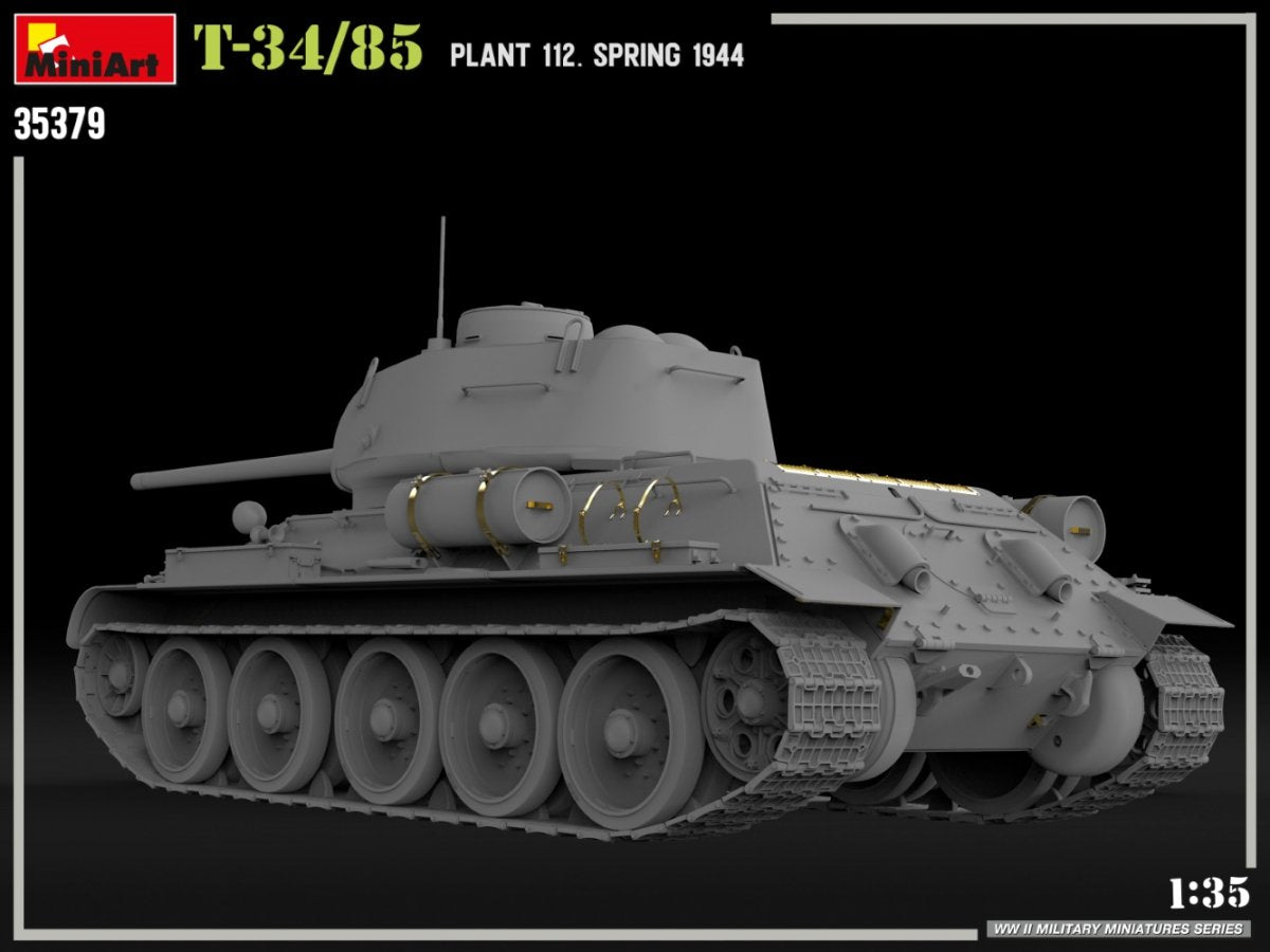 MiniArt 35379 T-34/85 PLANT 112. SPRING 1944 1/35 – zdjęcie 3
