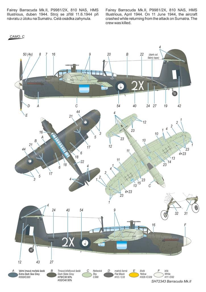 Special Hobby 72343 Fairey Barracuda Mk. II Pacific Fleet 1/72 – image 5