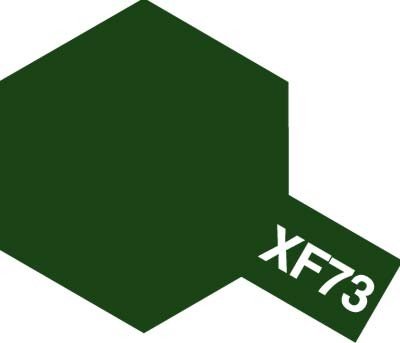 Tamiya XF73 Dark Green (JGSDF) (81773) Acrylic paint 10ml – immagine 3