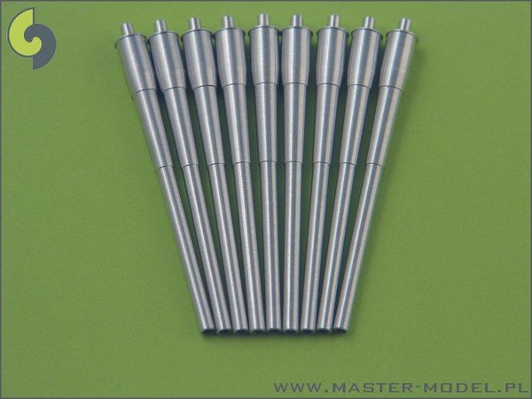 Master SM-350-041 USN 16in/50 (40.6 cm) Mark 7 barrels - with blastbags (9pcs)