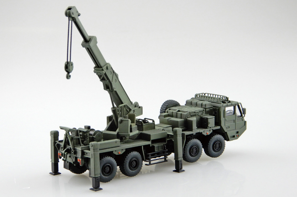 Aoshima 05538 JGSDF Heavy Wheeled Recovery Vehicle 1/72 – image 4