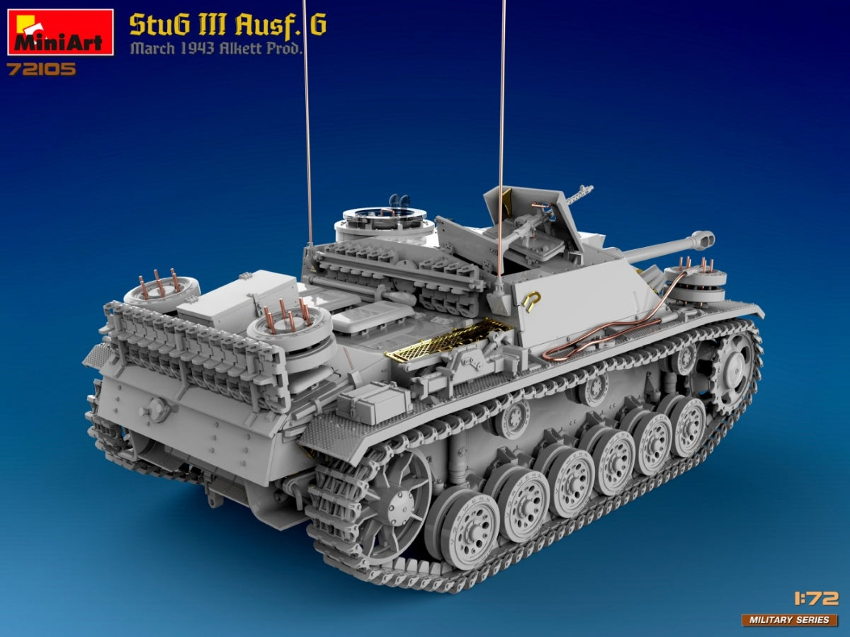 MiniArt 72105 StuG III Ausf. G March 1943 Prod. 1/72 – Bild 9