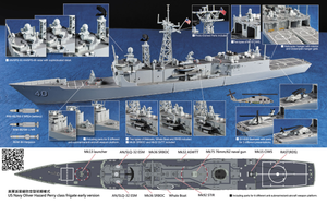 AFV Club SE70006 Oliver Hazard Perry class frigate 1/700 – immagine 2