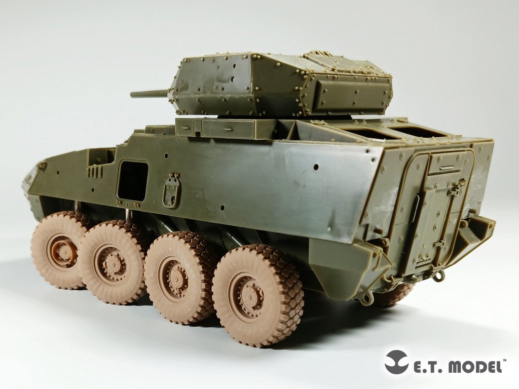ET Model P35-112 US ARMY M1296 &amp;quot;Dragoon&amp;quot; ICV Weighted Road Wheels (3D Printed) For AFV Club Kit 1/35 – obrázek 7