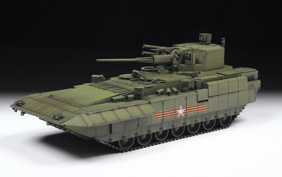 Zvezda 3623 Russian with 57mm Cannon and &amp;quot;ATAKA&amp;quot; at missiles TBMP T-15 &amp;quot;ARMATA&amp;quot; 1/35 – Bild 10