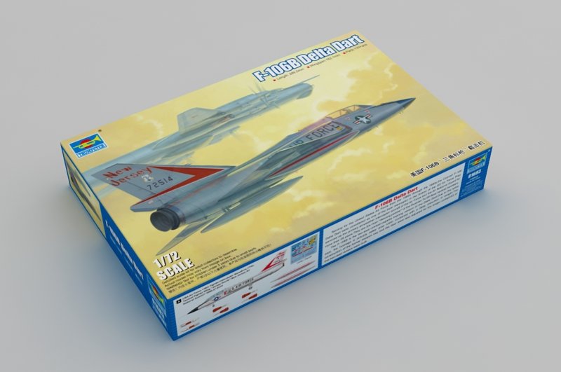 Trumpeter 01683 US F-106B Delta Dart 1/72 – immagine 2