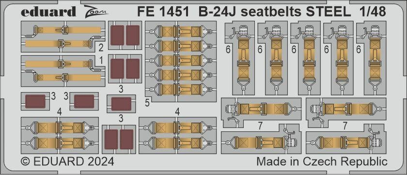 Eduard BIG49423 B-24J PART AND HOBBY BOSS 1/48 – Bild 6